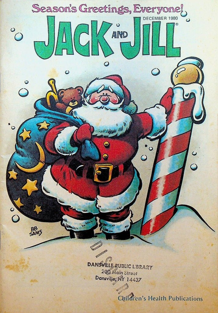 Jack and Jill Magazine December 1980 Santa Claus Snoopy Peanuts