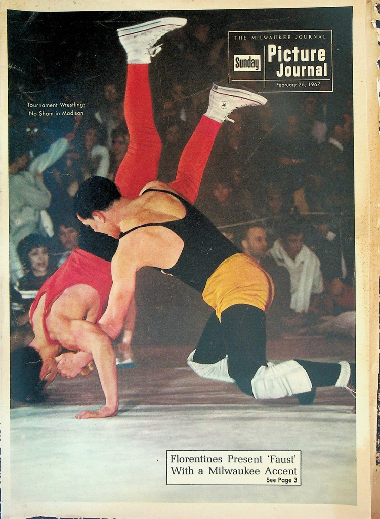 Milwaukee Journal Sunday Picture Journal February 26 1967 Corinna Tsopei