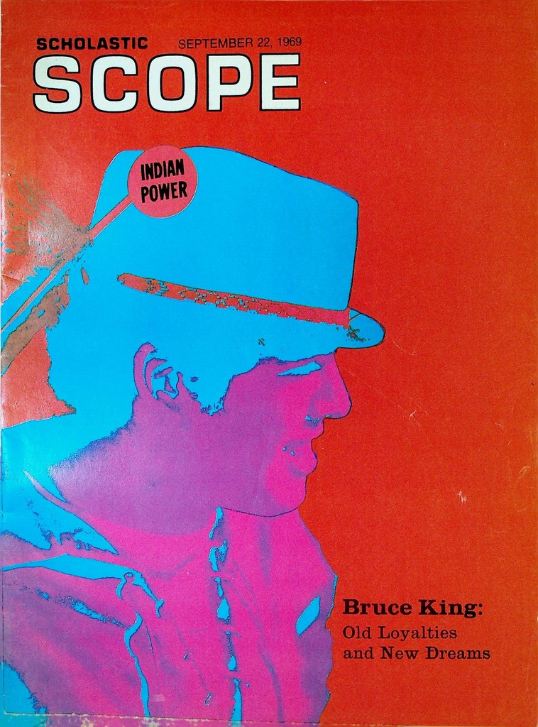 Scholastic Scope September 22 1969 Bruce King Bernice Gera Fergie Jenkins Sly