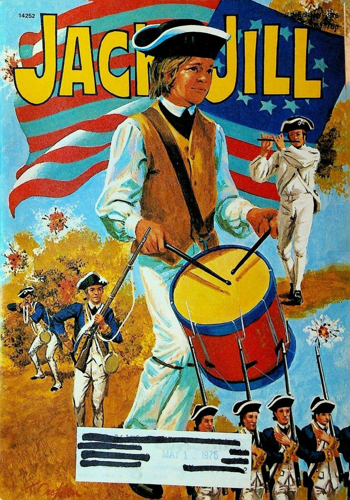 Jack & Jill Magazine June 1976 Patriotic Cover Crispus Attucks Stephanie Willim