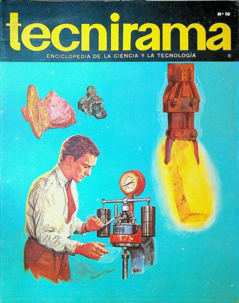 Tecnirama Magazine #10 1963 Science Technology Submarines Milk Pasteurization