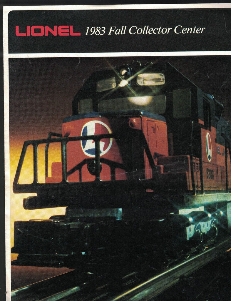 Lionel Trains 1983 Fall Collector Center Brochure Model Railroad