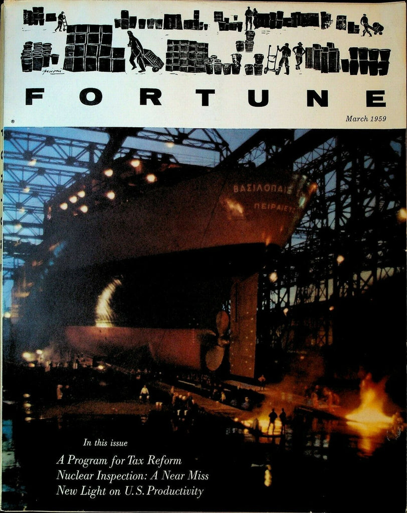 Fortune Magazine March 1959 United Fruit Next Generation of Computers Bob Kerr