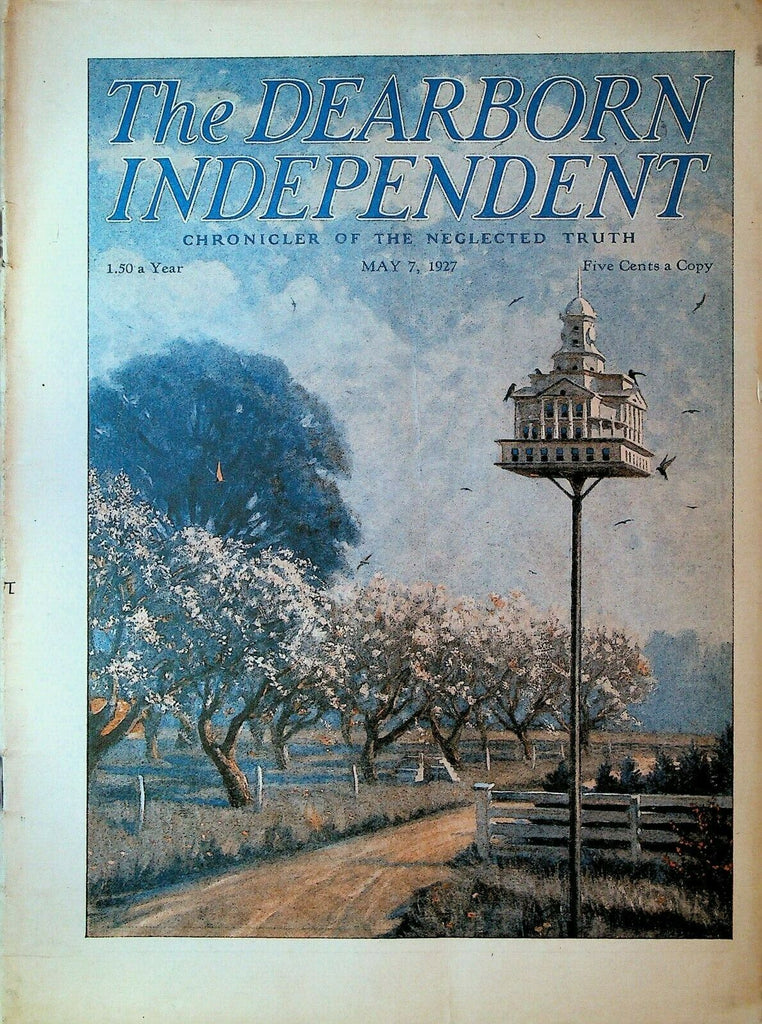 The Dearborn Independent May 7 1927 China Bagpipes Fishing