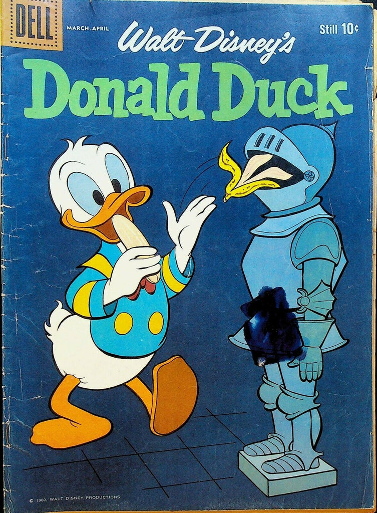 Donald Duck 70 Dell Comics 1960 Suit of Armor