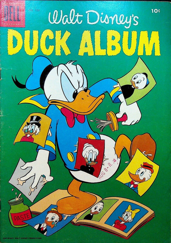 Walt Disney's Duck Album Four Color 726 Dell Comics 1956 Donald Duck