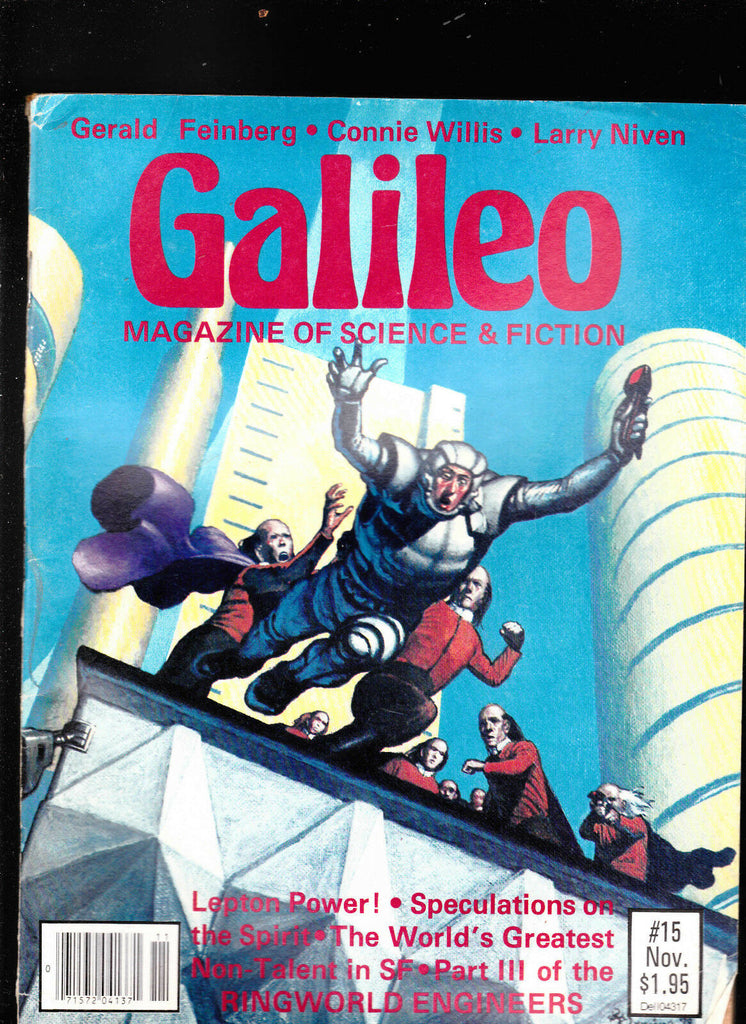 Galileo Magazine #15 Larry Niven Gerald Feinberg Connie Willis  November 1979