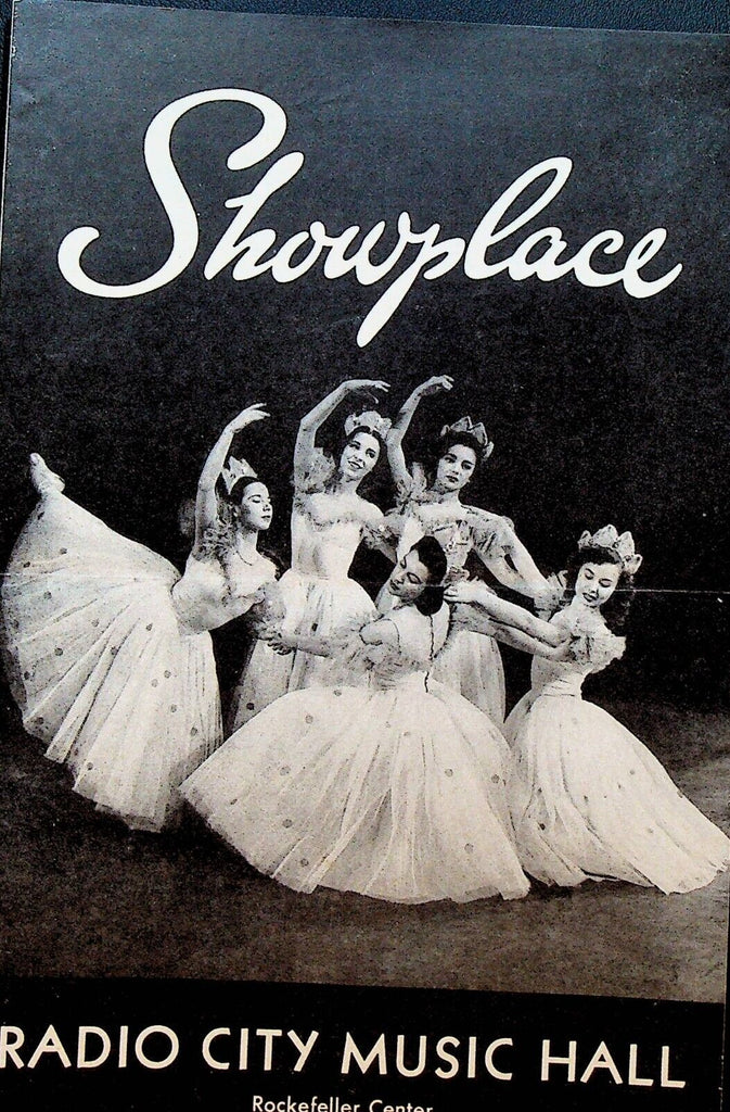 Showplace Program Radio City October 7 1954 Gene Kelly Cyd Charisse
