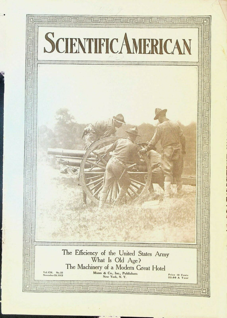 Scientific American November 29 1913 US Army Seeandbee Ship