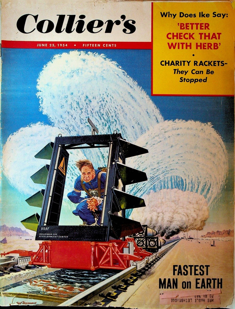 Collier's Magazine June 25 1954 Lindy's Restaurant Fred Freeman Carol Haney