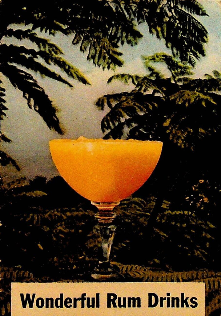 Don Juan Rum Wonderful Drinks Bar Recipe Booklet Mixology 1950s