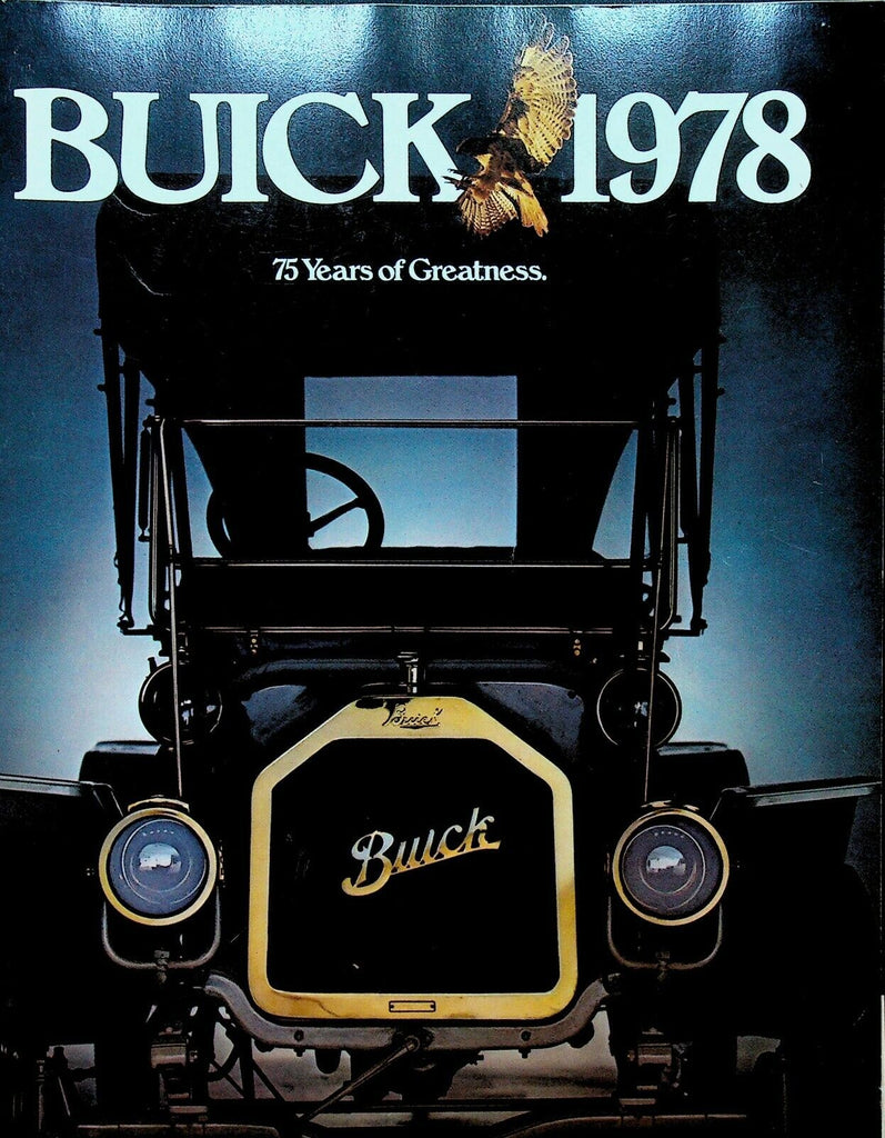 Buick 1978 75 Years of Greatness Book Regal Century LeSabre Riviera Skylark