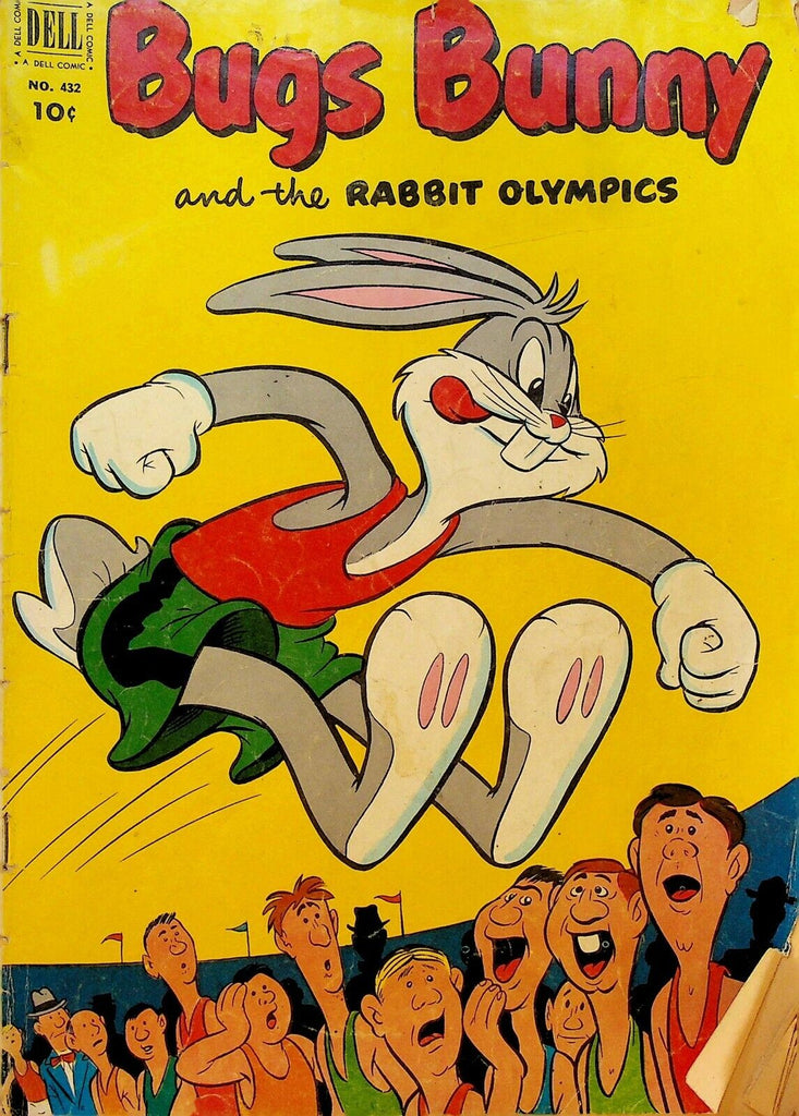 Bugs Bunny Four Color 432 Dell Comics 1952 Rabbit Olympics