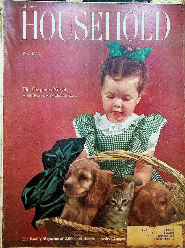 Household Magazine May 1948 Little Brown Koko Blanche Seale Hunt