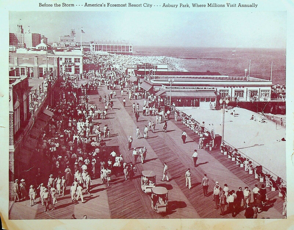 Asbury Park New Jersey Great Hurricane of 1944 Photo Page