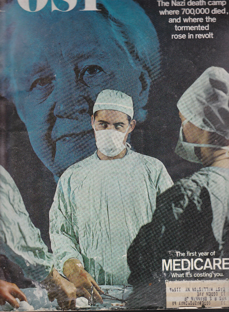Saturday Evening Post Medicare Michael Caine Treblinka May 20 1967