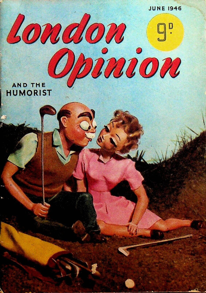 London Opinion & The Humorist Magazine June 1946 Golf