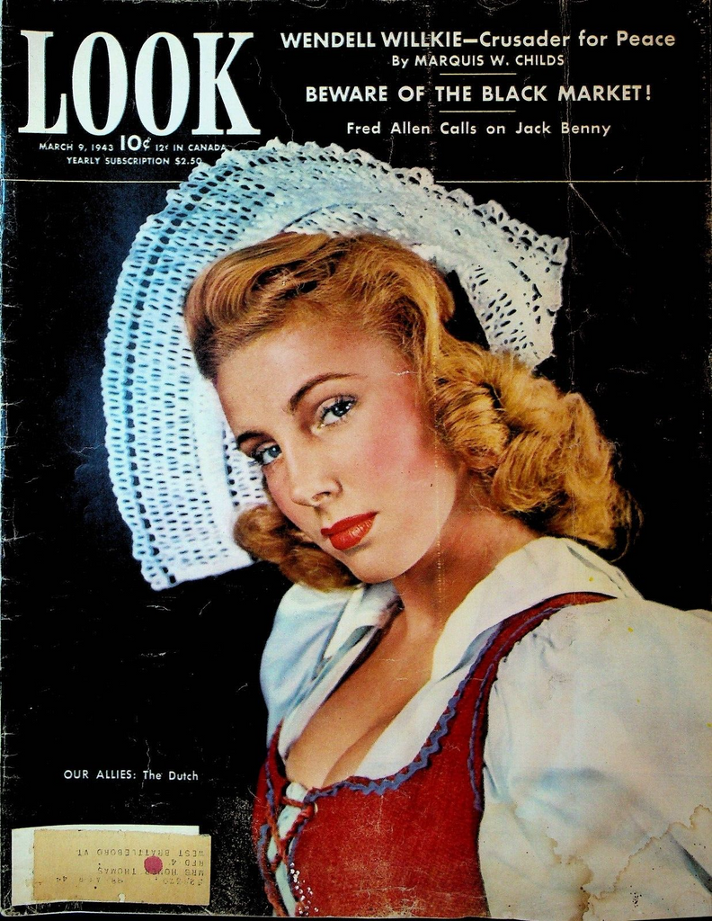Look Magazine March 9 1943 WWII Coleman Hawkins Fred Allen Jack Benny