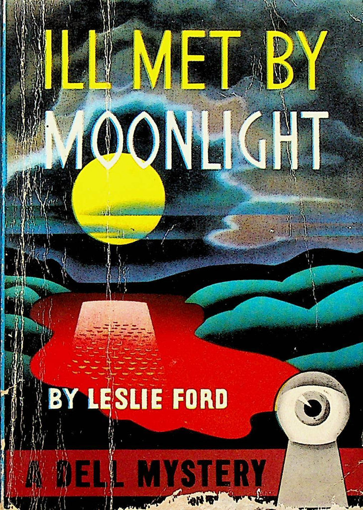 Ill Met by Moonlight Leslie Ford Dell Mystery Map Back #6 1937 Paperback
