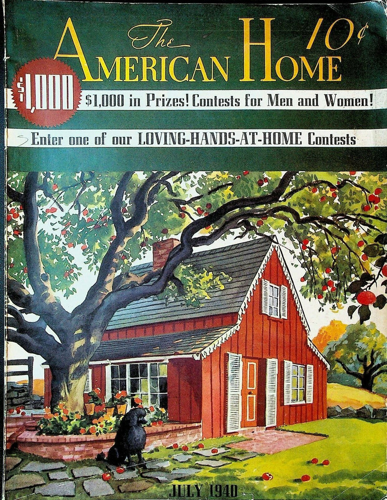 American Home Magazine July 1940 Harrie Wood Van Evera Bailey Ivon Bloch