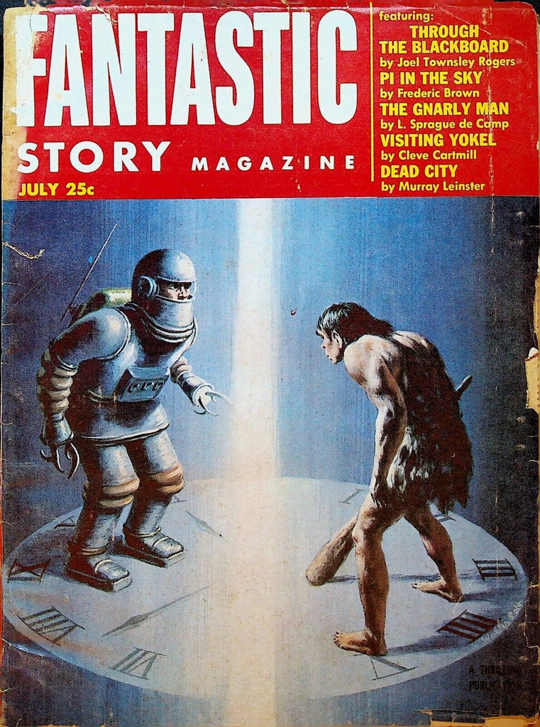 Fantastic Story Magazine July 1953 Philip K Dick Richard Matheson Fredric Brown