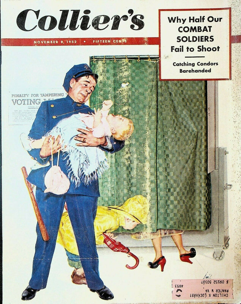 Collier's Magazine November 8 1952 Perry Como Scottish Highlanders Bagpipes