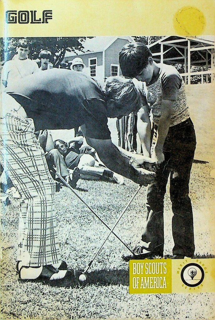 Golf Boys Scouts of America BSA Merit Badge Library Booklet 1979