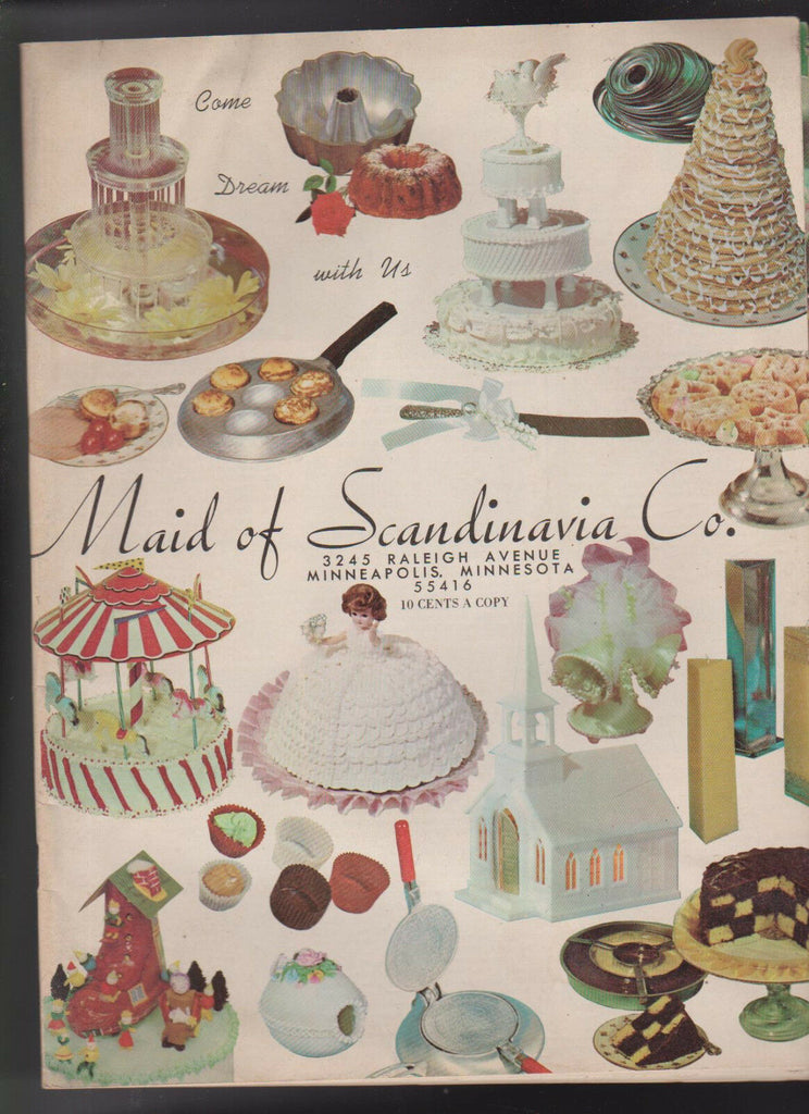 Maid of Scandinavia Co Catalog 1972 Baking Cake Making Minneapolis