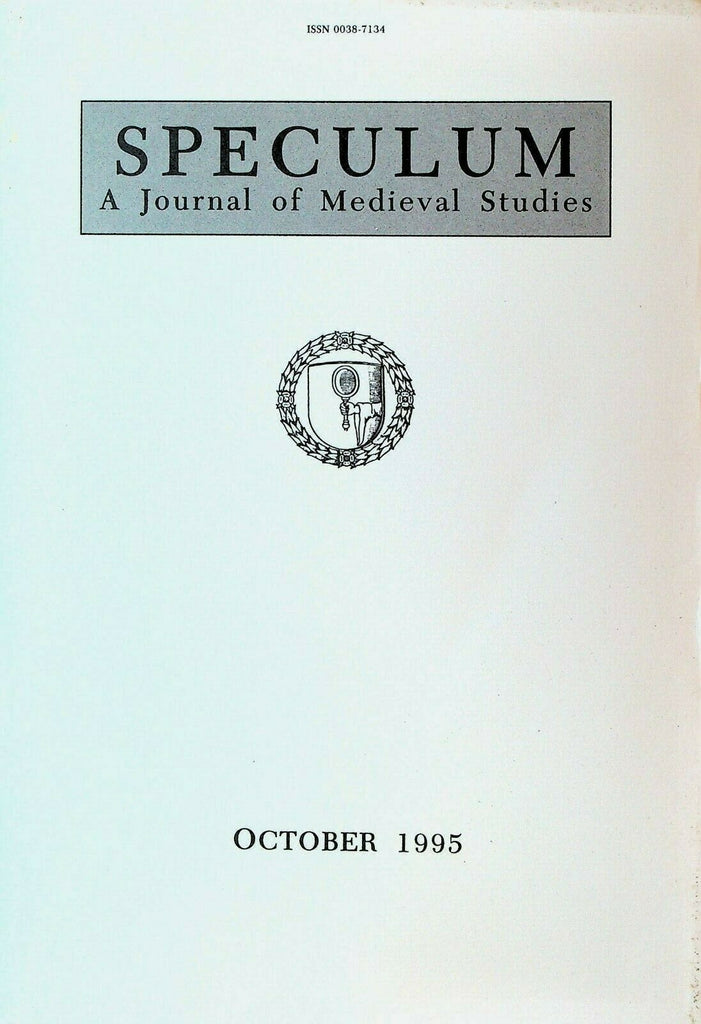 Speculum Journal of Medieval Studies October 1995 Piers Plowman Censorship