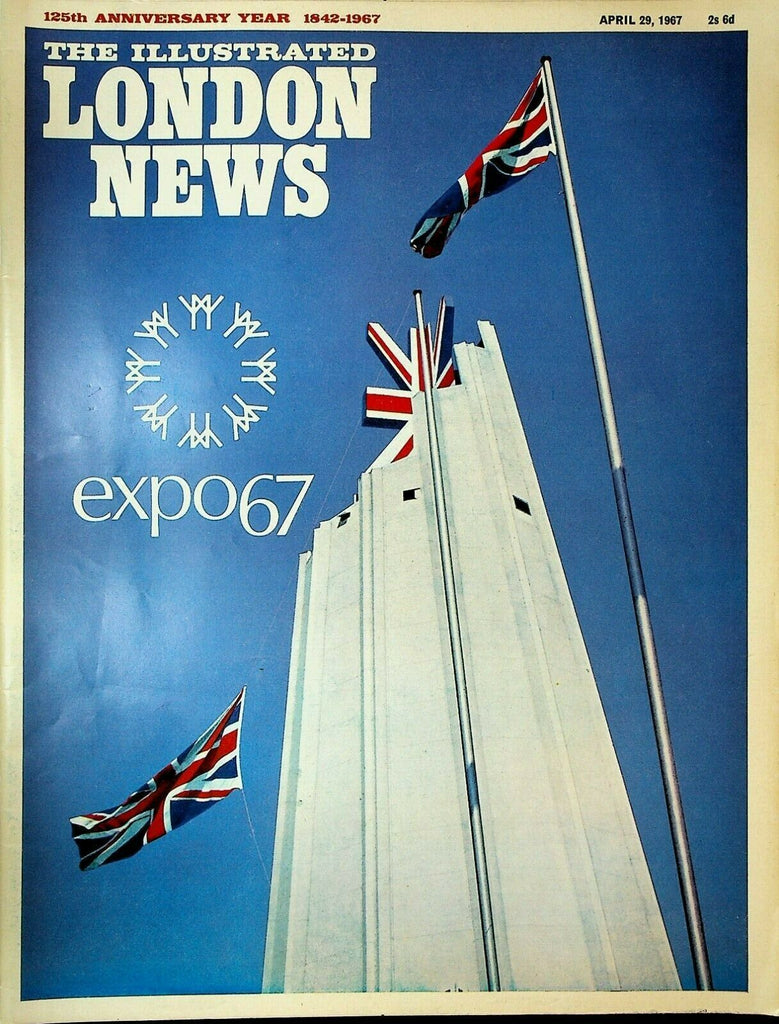 Illustrated London News April 29 1967 Expo 67 Konrad Adenauer Greece Grey Seals