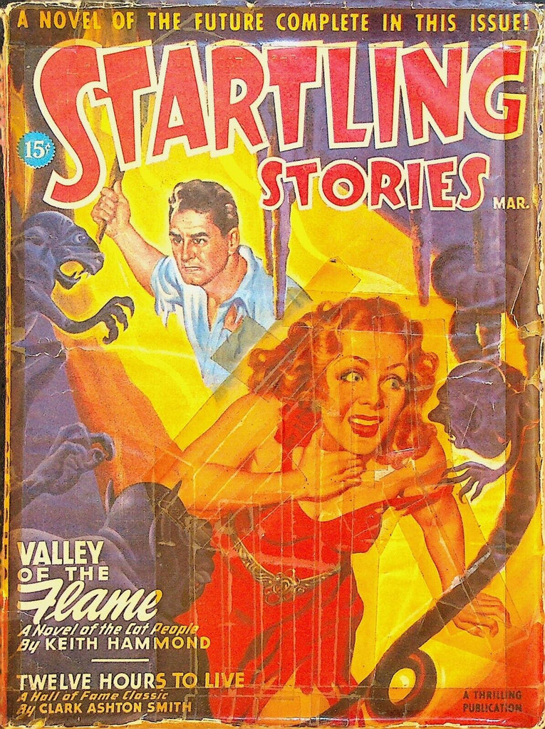 Startling Stories Pulp March 1946 Keith Hammond Clark Ashton Smith Henry Kuttner