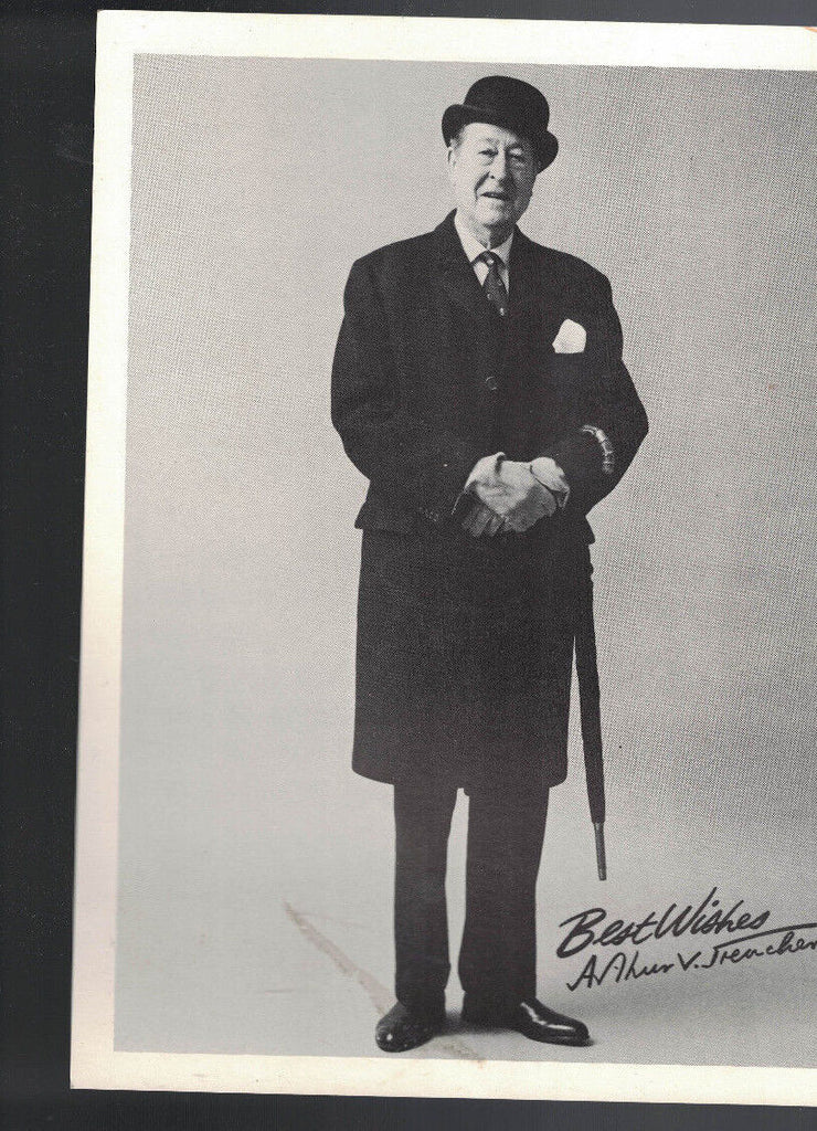 Arthur V Treacher Best Wishes Black & White Photo Publicity Still