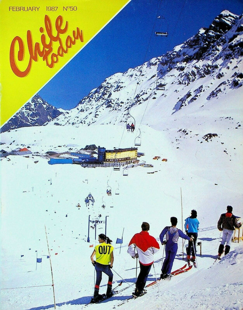 Chile Today Magazine February 1987 Skiing Forestal Park Salesian Museum
