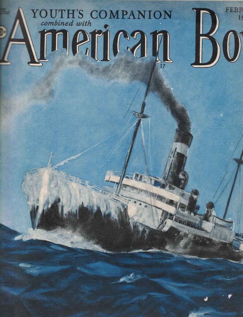 American Boy Magazine February 1937 William Heyliger Edgar Franklin Wittmack