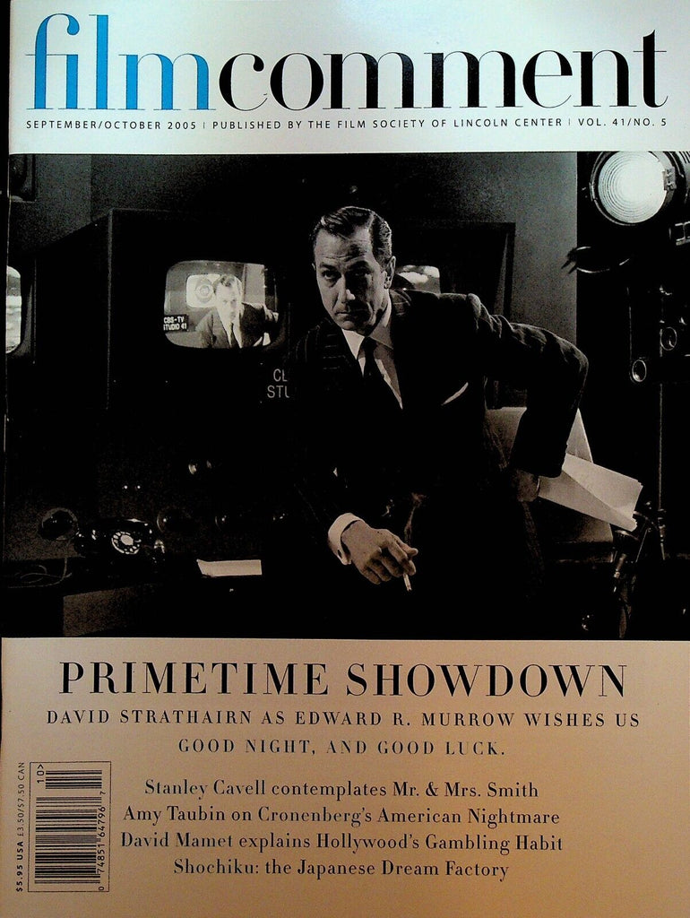 Film Comment Magazine September 2005 Edward R Murrow Mikio Naruse