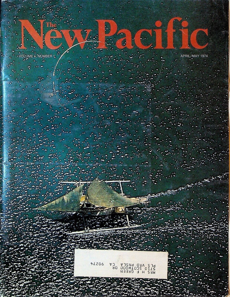 New Pacific Magazine April 1974 Pamela Johnson Paul Fusco John Poppy