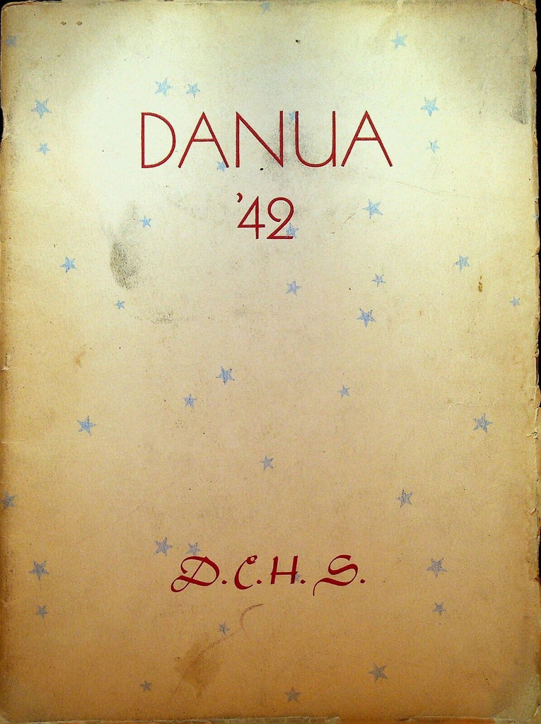 Dansville NY Central High School Yearbook The Danua 1942