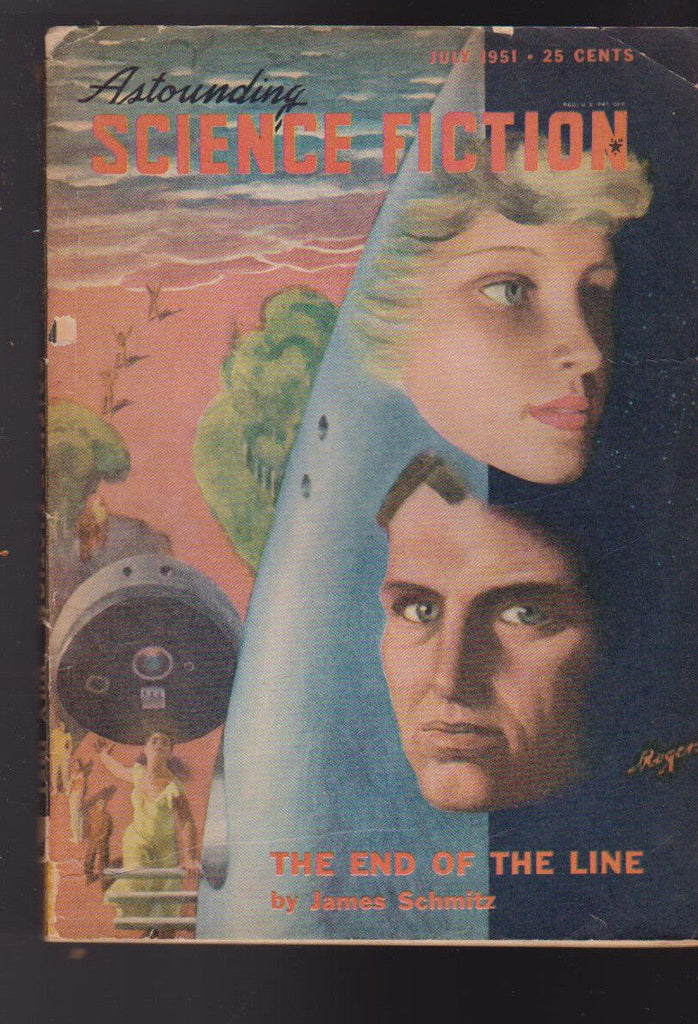 Astounding Science Fiction July 1951 James Schmitz Gordon R Dickson