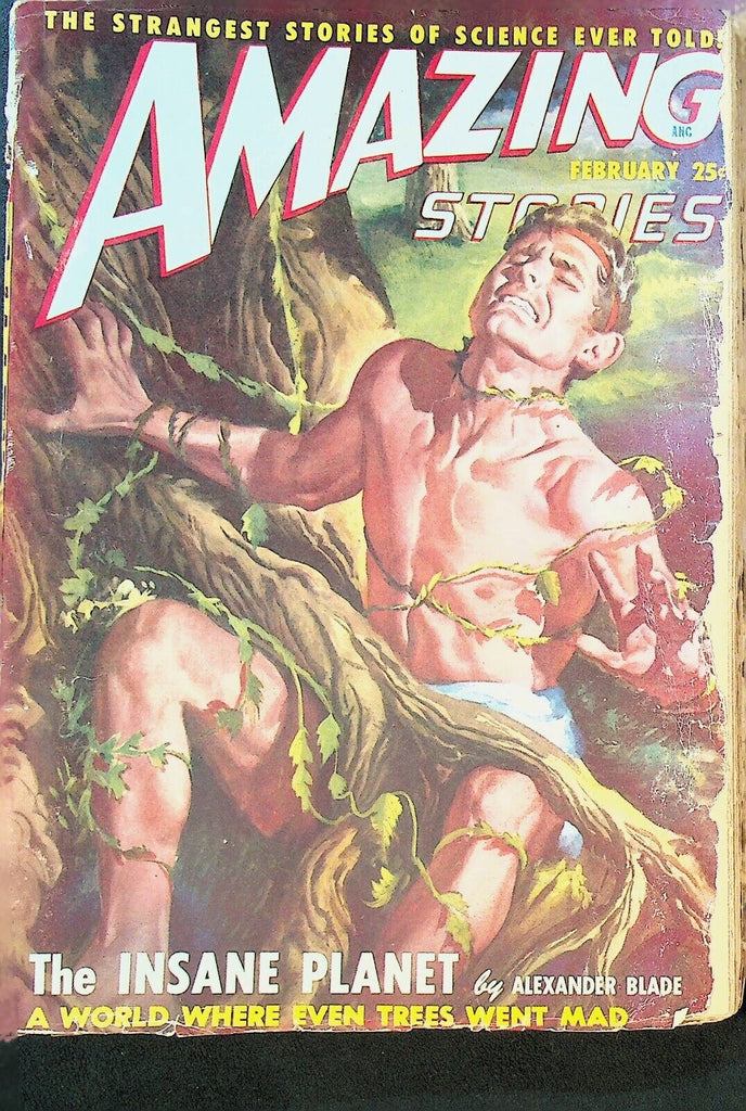 Amazing Stories Pulp February 1949 Alexander Blade Rog Phillips Lester Barclay