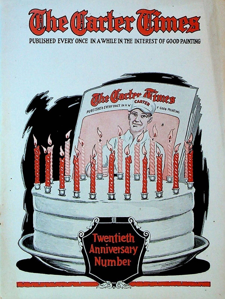 The Carter Times April 1925 Carter White Lead Paint Company Booklet