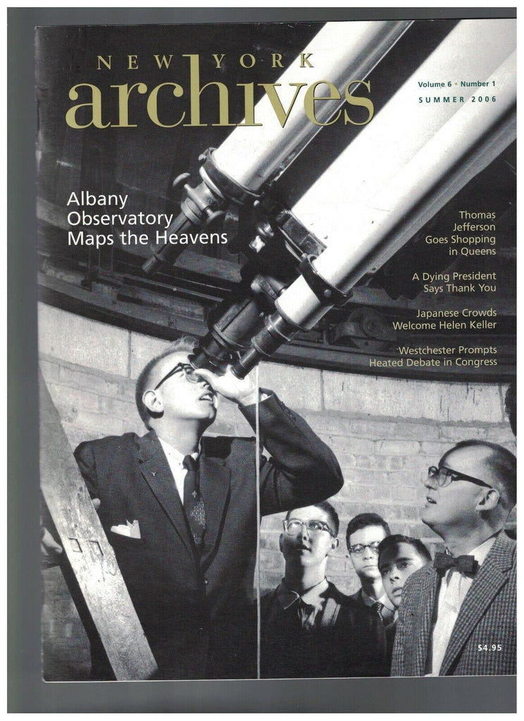 New York Archives Magazine Summer 2006 Helen Keller in Japan Charles Wood