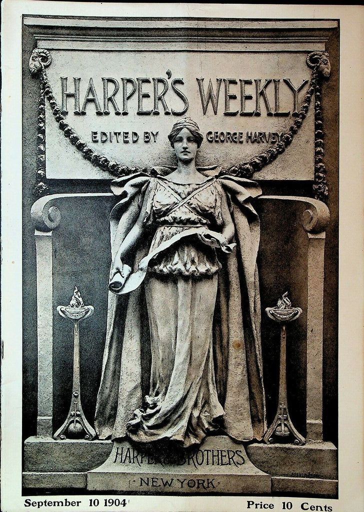 Harper's Weekly September 10 1904 Coney Island Jockey Club Admiral Togo