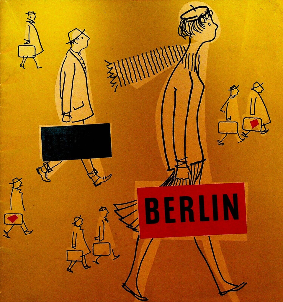 Berlin Germany 1950s Travel Booklet Ballet