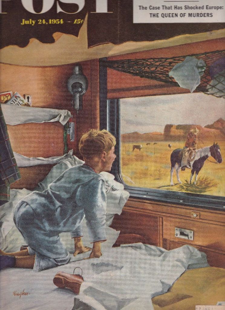 Saturday Evening Post Louis Wolfson Judge Earl Warren July 24 1954