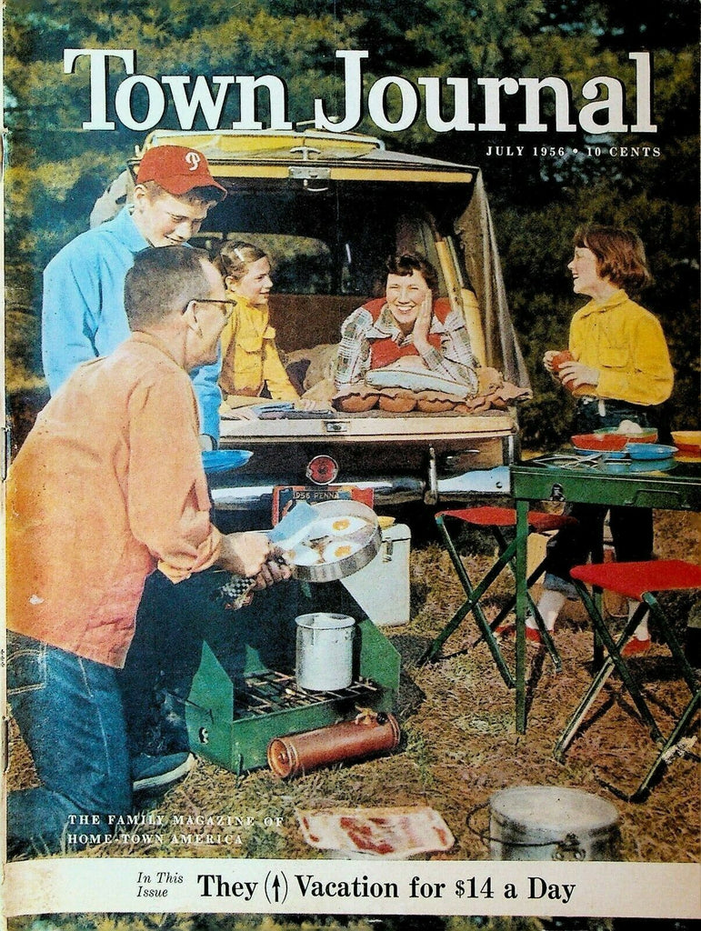 Town Journal Magazine July 1956 Pittsburgh Pirates Rodeo Udall Kansas
