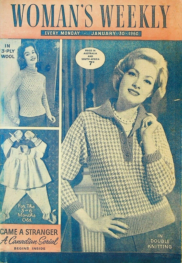 Woman's Weekly January 30 1960 Queen Elizabeth Prince Charles Fashion