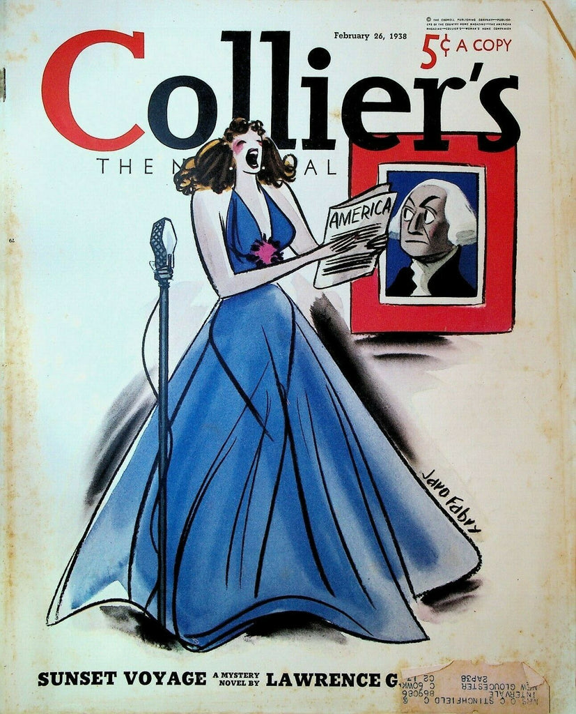 Collier's Magazine February 26 1938 Jaro Fabry Airports Bill Wellman
