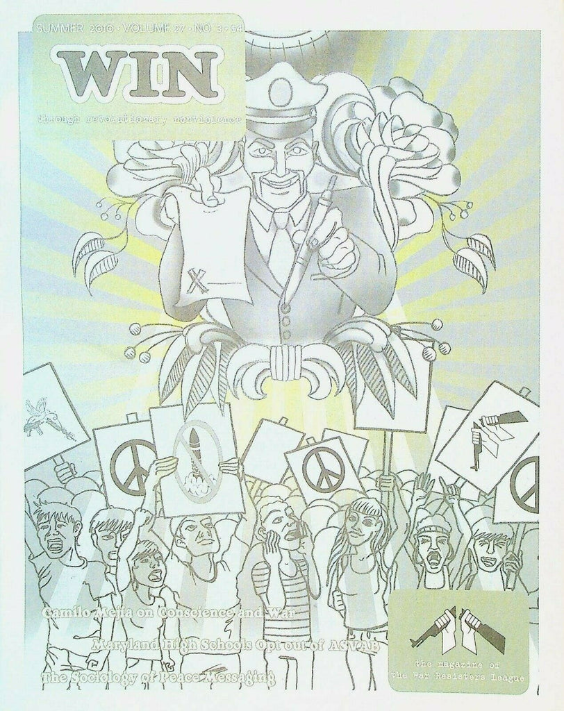 Win Magazine Summer 2010 Helen Benedict The Draft Camilo Mejia