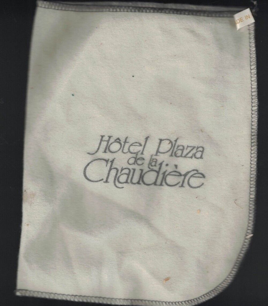 Hotel Plaza de la Chaudiere Shoe Shine Glove Ottawa Canada Vintage