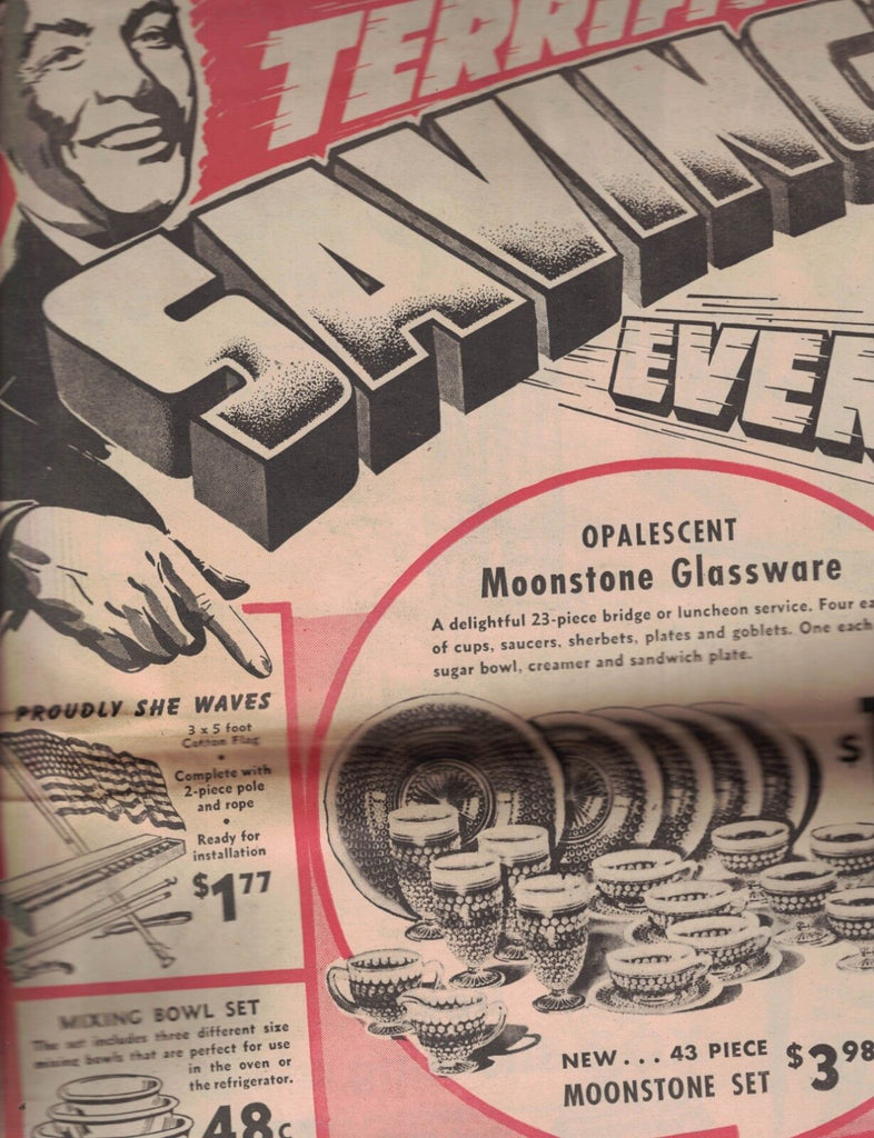 National Stores 1943 Ad Circular World War II Women Working